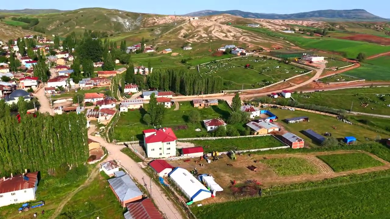 Karkın Köyü (Kargın) Drone çekimi