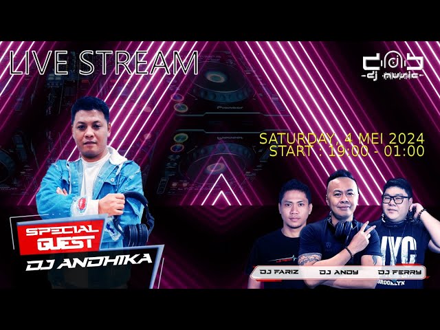 DND DJ MUSIC , SATURDAY GUEST DJ ANDHIKA class=