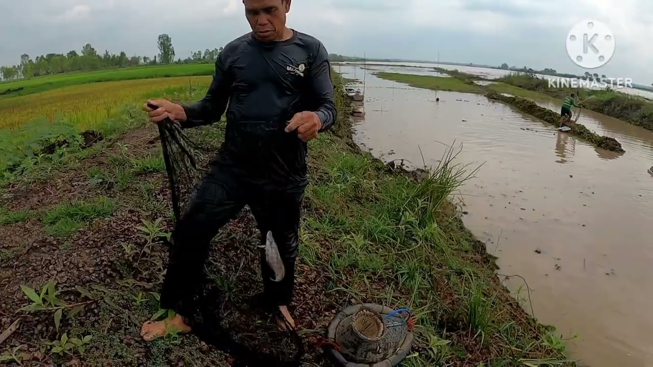 มื้อนี้ พาเบิ่ง หว่านแหหาปลาครับ