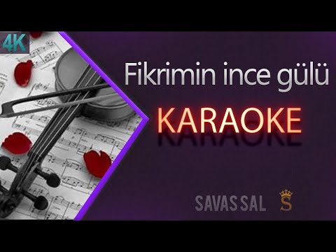 Fikrimin ince Gülü Traditional Folk Song (KARAOKE)