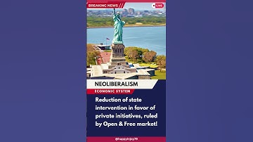 Daily Glossary | Economy | 𝗡𝗲𝗼-𝗹𝗶𝗯𝗲𝗿𝗮𝗹𝗶𝘀𝗺 | #shorts