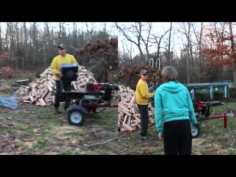 Psycho Dad Splits Computer BOTH ANGLES