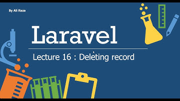 Laravel Delete Record | Urdu | 16