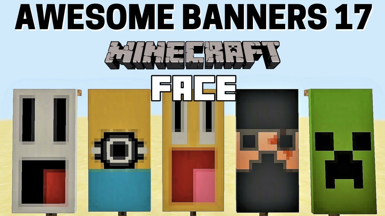 5 Awesome Minecraft Banner Designs With Tutorial Youtube