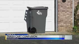 New trash carts distributed throughout Indianapolis cause confusion for residents