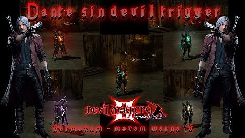 Mod texture dante sin devil trigger according to element for dmc3se ps2 #aethersx2 #devilmaycry