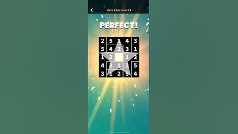 Flow Fit Sudoku Intro Level 14