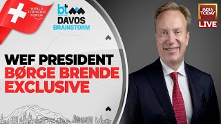 World Economic Forum LIVE | Borge Brende Exclusive | Rajdeep Sardesai | Davos 2026 | WEF 2026