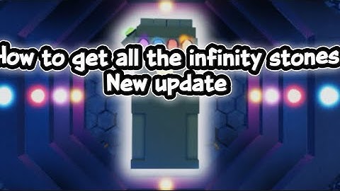 How to get all the infinity stones in Thanos gauntlet simulator on Roblox.