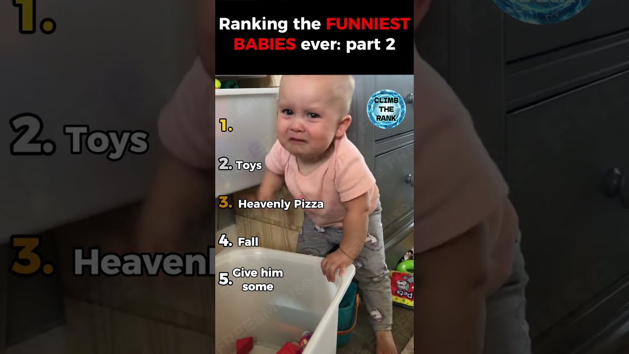 Ranking The Funniest Babies Ever Part 2