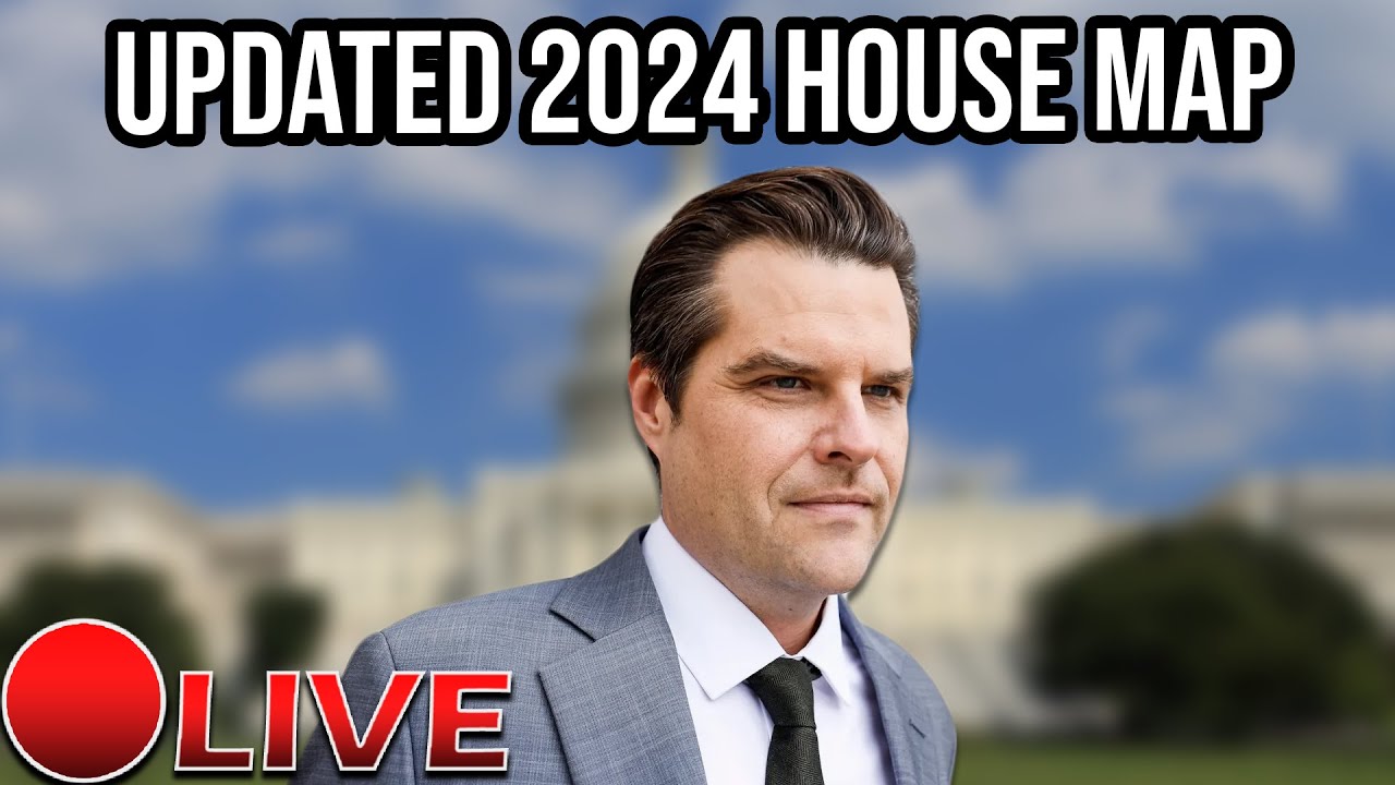 Live 2024 House Map Prediction [October 2023] YouTube