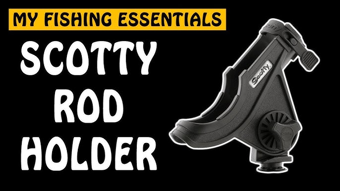 Scotty #280 Baitcaster & Spinning Rod Holder with Combination Side