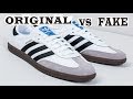 Adidas Samba OG White Original & Fake