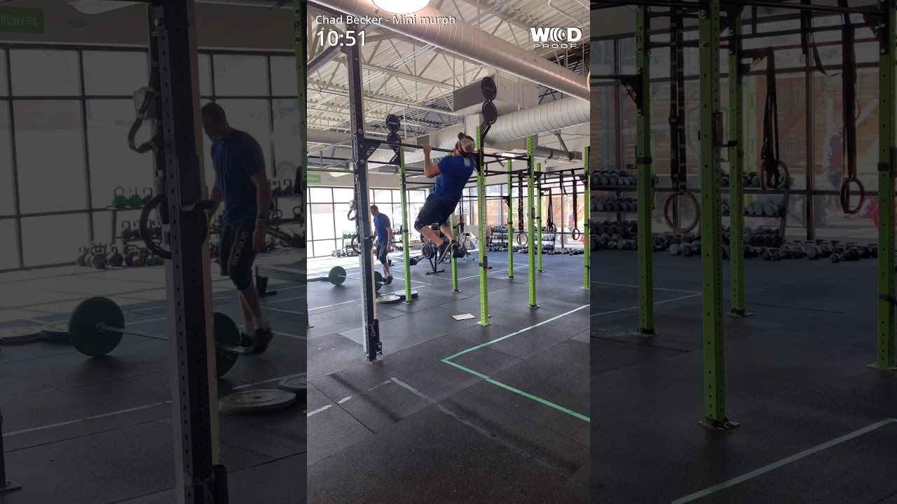 Donor Games Open 21.1 Mini Murph Full Workout Chad