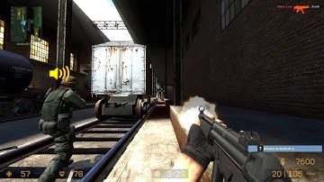 Counter Strike Source v92 - Submachine guns [TRAIN] [vs BOTS] 2023