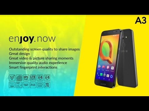 обзор Alcatel A3 Enjoy Now Youtube