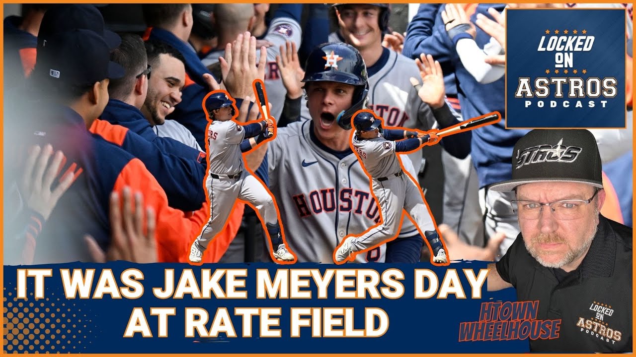 It was Jake Meyers Day at Rate Field in Chicago