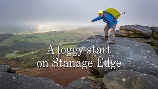 A foggy start on Stanage Edge - Landscape Photography
