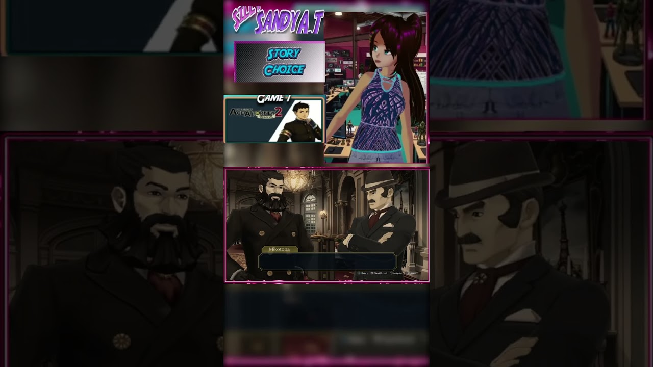 The witness just accidentally confessed #aceattorney #funny #gaming #caught #ClipGPT