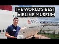 The World's BEST AIRLINE Museum + Operation Center Tour