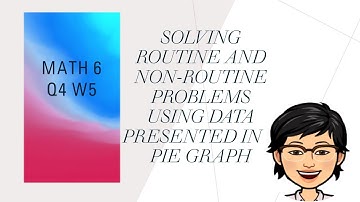 Problem Solving Using Data in a Pie Graph