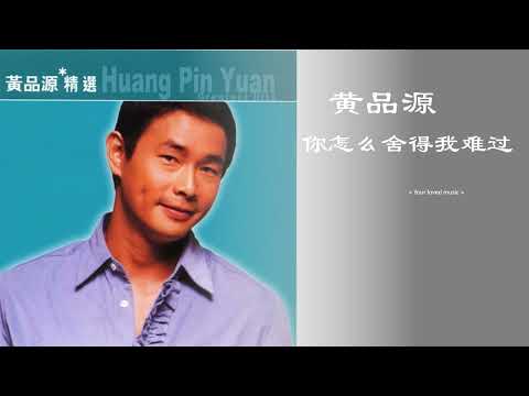 你怎么舍得我难过 黄品源 带歌词 高音质 经典 怀旧