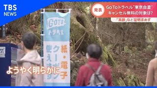 GoToトラベル“東京自粛” キャンセル無料の対象は？【Nスタ】