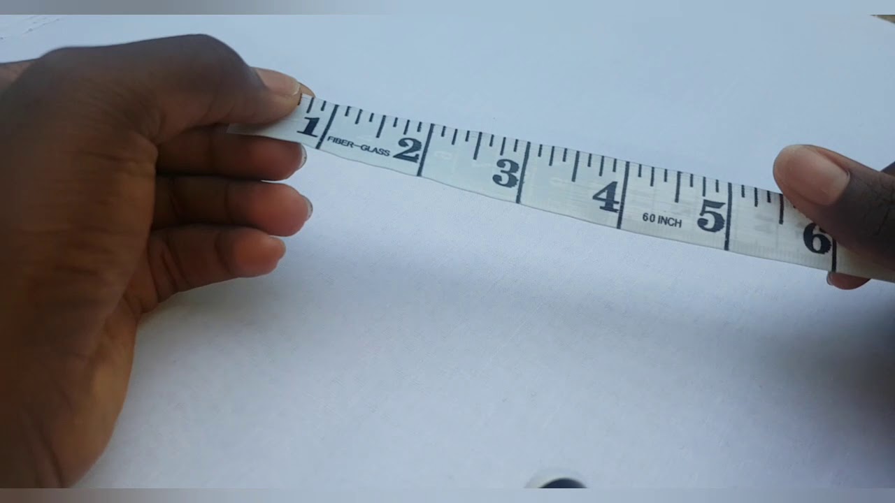 HOW TO READ A MEASUREMENT TAPE FOR SEWING 