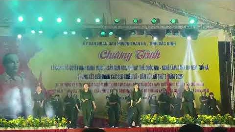 Giải nhất Nhũng cô gái mở đường của TDP Sơn Quang- Vân Hà - Bắc Ninh