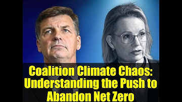 Coalition Climate Chaos: Understanding the Push to Abandon Net Zero
