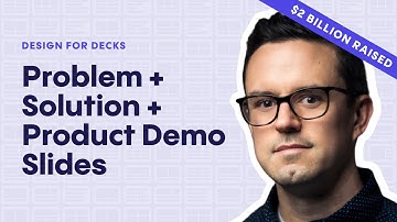 Pitch Deck Essential Guide: Problem + Solution + Product Demo Slides