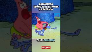 Calamardo Ayuda a Bob y a Patricio #bobesponja #shorts #short #calamardo #viral25 #resumen #1k #100