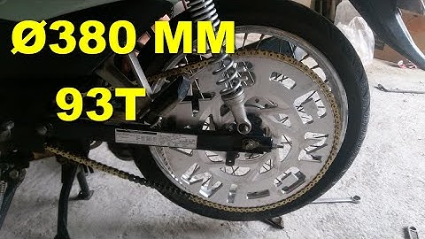 Dĩa tải siêu to khổng lồ 380mm - 93T