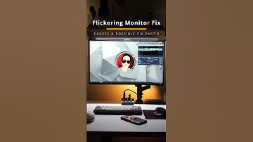 Flickering PC monitor causes & possible fix PART 6 #shorts