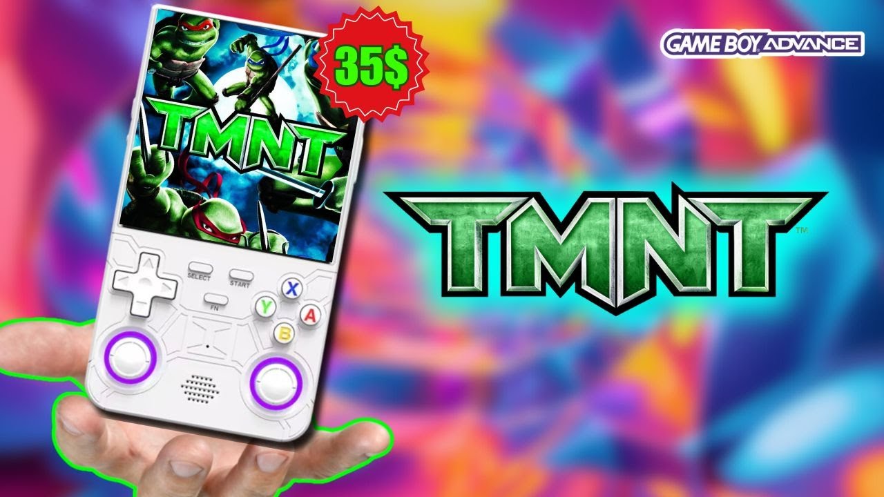 TMNT On This 35$ Gaming Console! | R36 Ultra Gameplay 2025 - YouTube