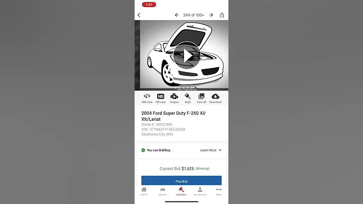 Winning A Ford F-250 at IAA Auctions