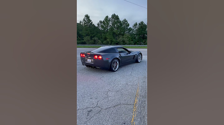Best sounding C6 Corvette Z06 acceleration ever - 610 WHP #shorts #car #corvette #z06 #shelby