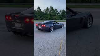 Best sounding C6 Corvette Z06 acceleration ever - 610 WHP #shorts #car #corvette #z06 #shelby