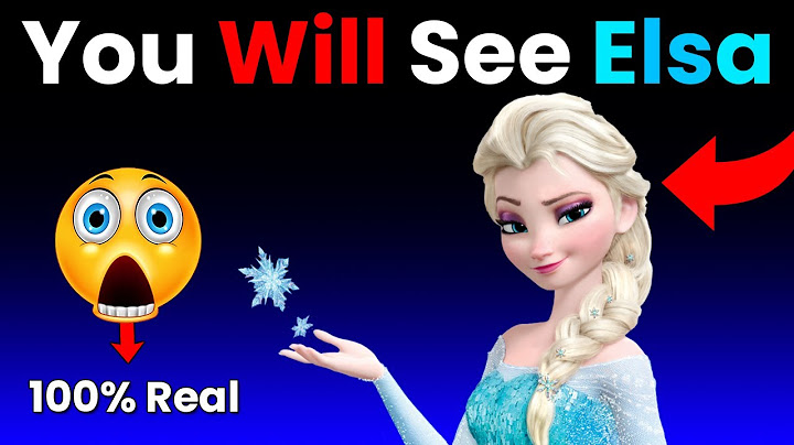 This video will make you see Elsa in your room!