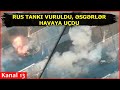 Rus tankı BELƏ vuruldu-ƏSGƏRLƏR GÖYƏ UÇDU -ŞOK GÖRÜNTÜLƏR