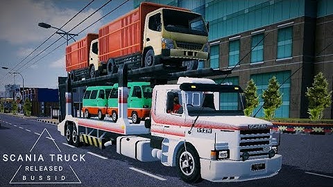 Released SCANIA Truck Mod In Bus Simulator Indonesia - Bussid Bus Mod - Bussid Truck Mod - Bussid