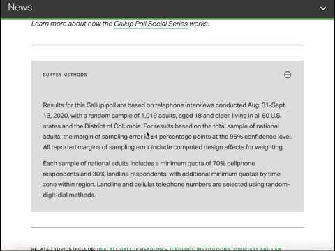 4-1 Understanding the Survey Methods of Gallup Polls