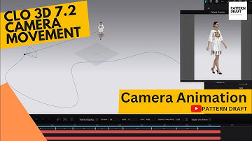 CLO 3D 7.2 New Features Camera Animation Tutorial