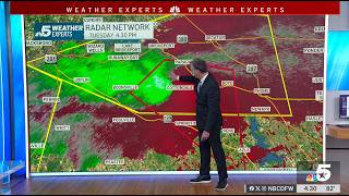 LIVE COVERAGE: Dangerous thunderstorms with very large hail expected in North Texas  | NBCDFW
