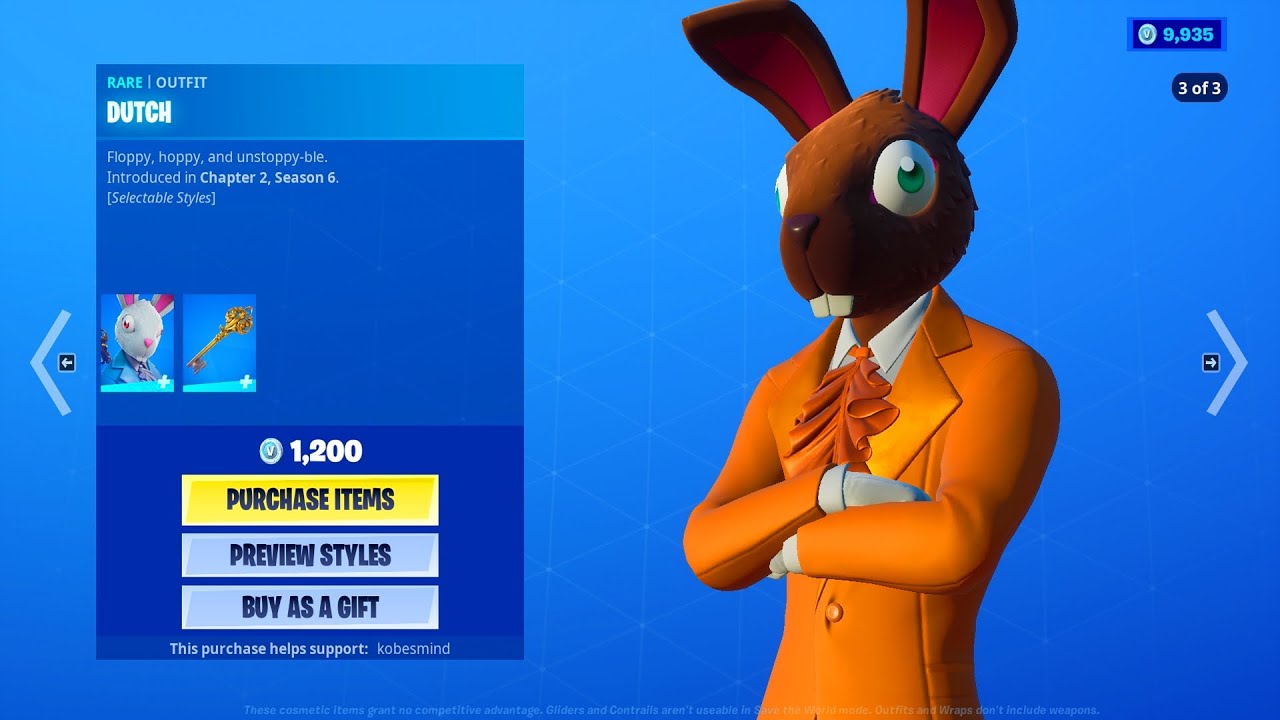 Code Dutch Fortnite New Dutch Skin In The Fortnite Item Shop Youtube