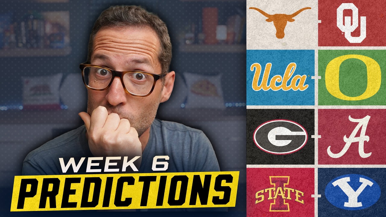 College Football Week 6 Picks: Georgia-Alabama, Red River & Growing Suspicions