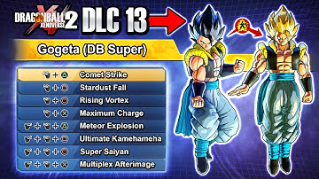 NEW DLC 13 BASE GOGETA FULL MOVESET? Dragon Ball Xenoverse 2 Legendary Pack 2 - New Forms & Skills