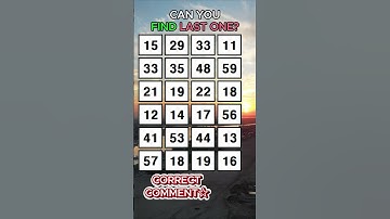 CAN YOU FIND THEM ALL? Find 3 pairs of identical numbers/Dementia Prevention Quizzes/Tests.No306