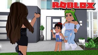 DATE NIGHT   Dropping Olive Off With Phoeberry for a Sleepover | Bloxburg Roleplay | Roblox