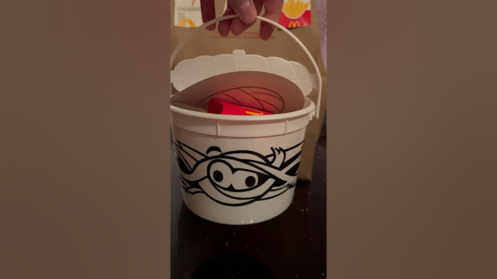 McDonald’s Halloween Happy Meal Boo Bucket Pals Reveal